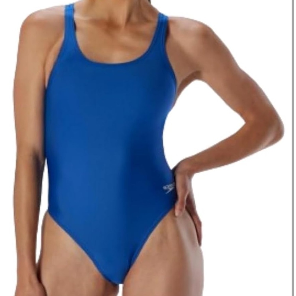 NWT Speedo Women's Swimsuit One Piece Prolt Super Pro Solid Adult